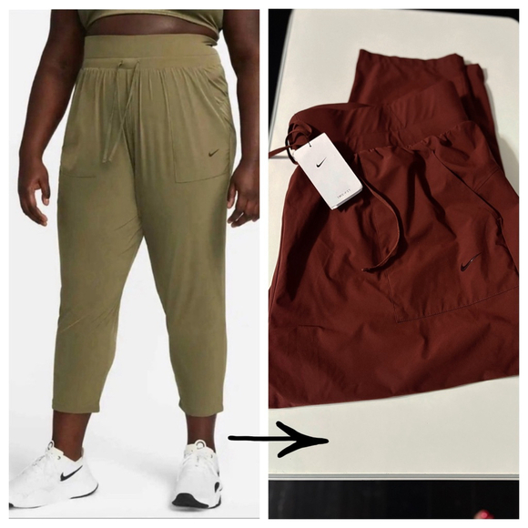 Nike New! Plus Size Bliss Luxe Athletic Sport Pants . - Picture 1 of 12